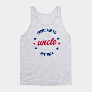 promoted to uncle 2024 new uncle Tank Top